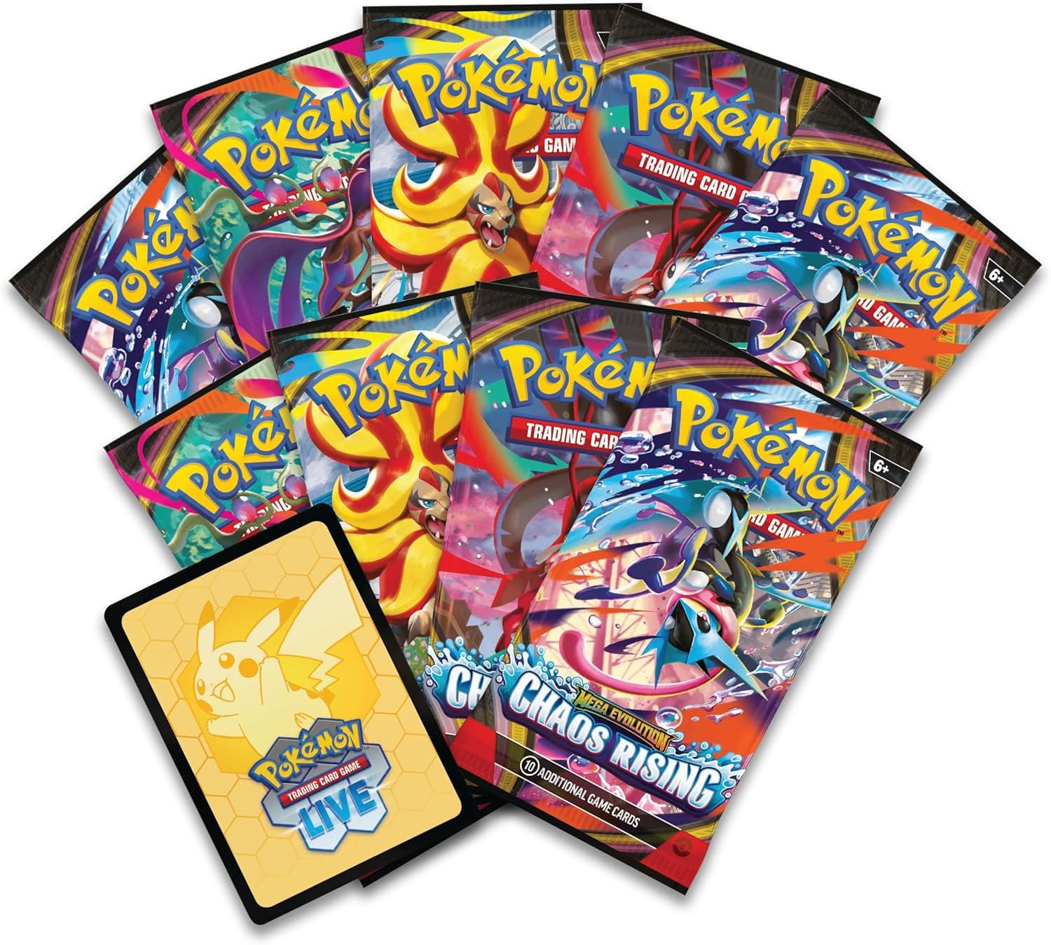 Pokémon TCG: Mega Evolution—CAOS CRECIENTE Elite Trainer Box - ESPAÑOL 2