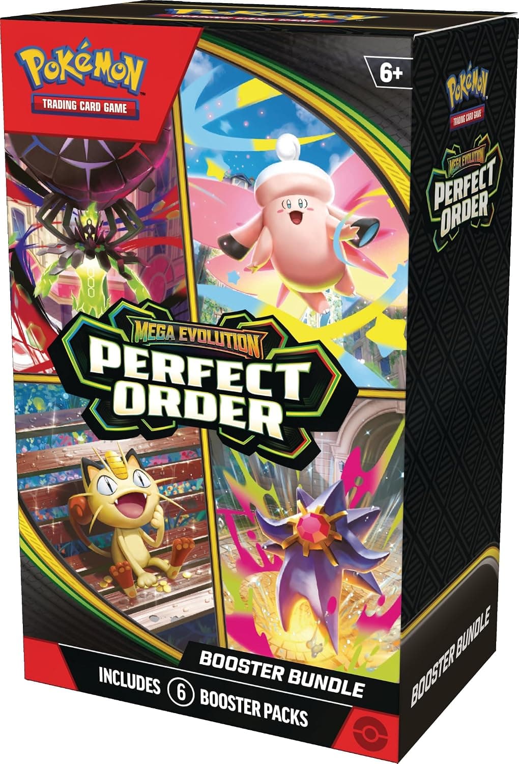 Pokémon TCG: Mega Evolution-Perfect Order Booster Bundle (6 Packs) - INGLÉS 2