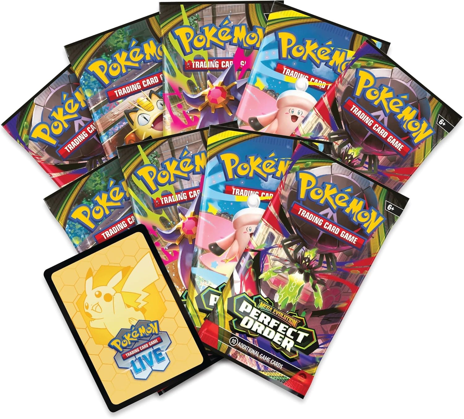 Pokémon TCG: Mega Evolution—Perfect Order Elite Trainer Box - INGLÉS 2