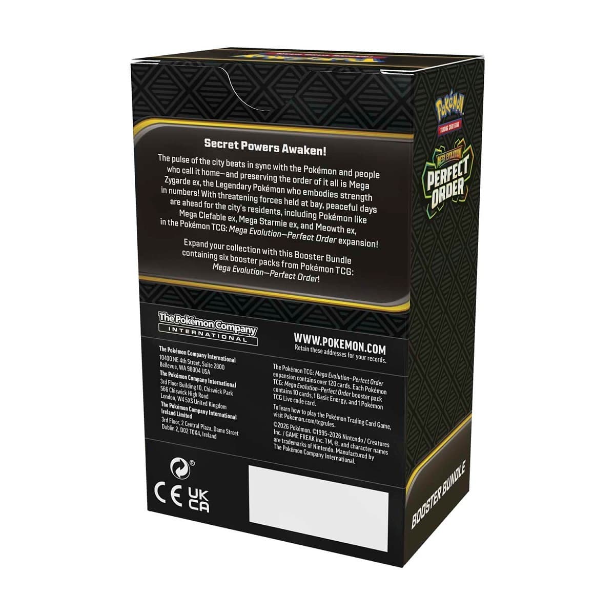 Pokémon TCG: Mega Evolution-Perfect Order Booster Bundle (6 Packs) - INGLÉS 3
